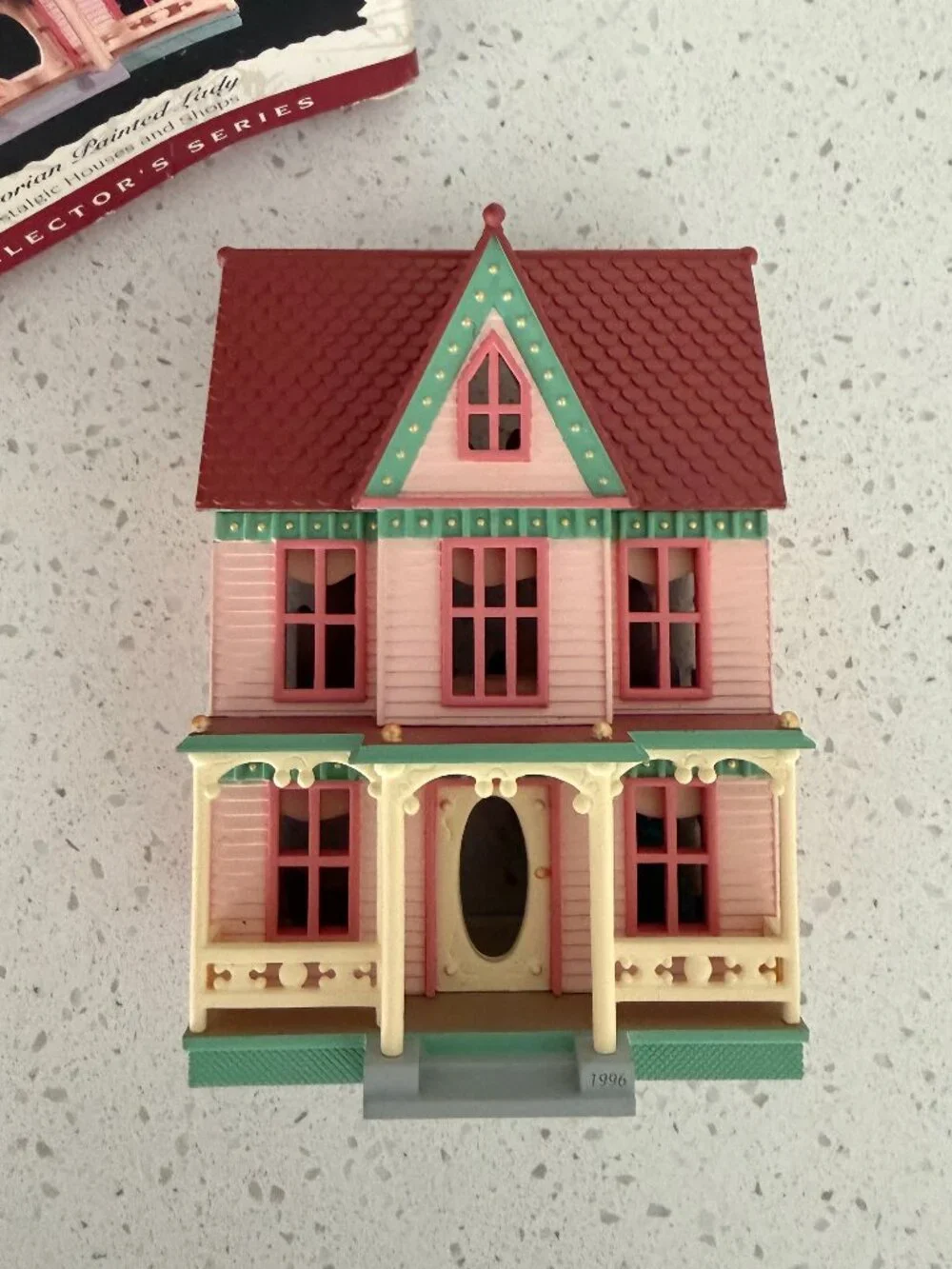 Hallmark Ornament Nostalgic Houses and Shops Victorian Painted Lady #13